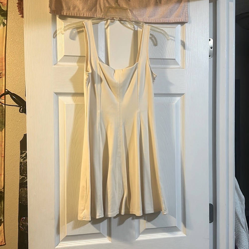H&M size small white dainty dress